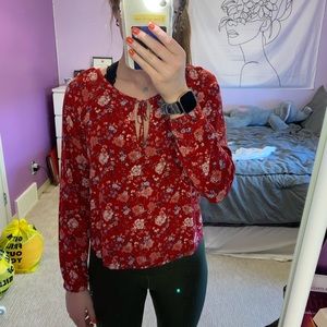 🍒3 for $12 - Ardene Floral Longsleeve